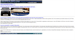 Desktop Screenshot of nyclimousine.usopenlimo.com